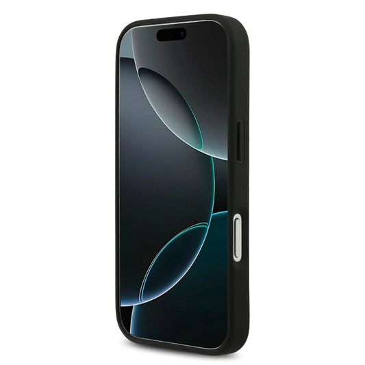 BMW MagSafe PU Quilted Leather Case With Metal Logo