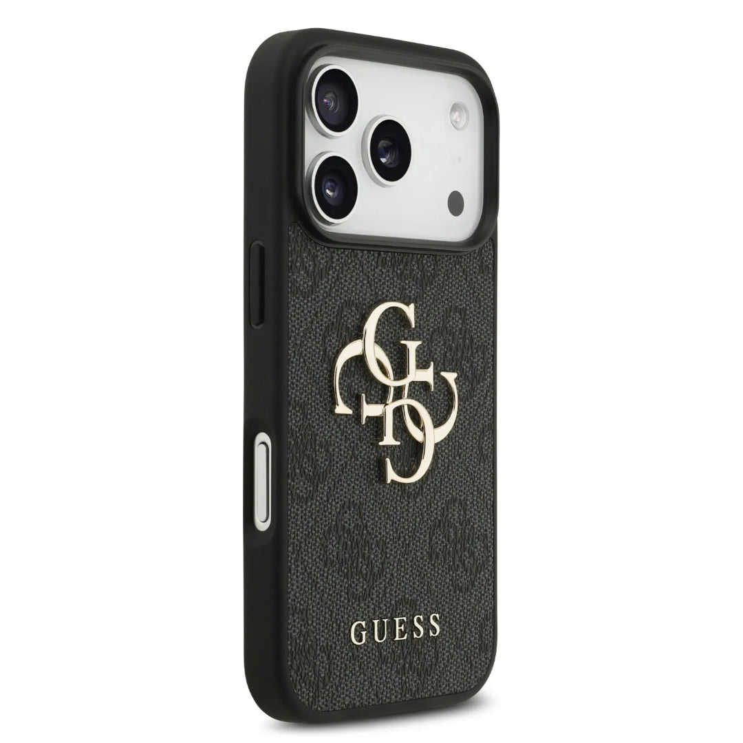 Guess MagSafe 4G PU Leather Case With Small 4G Logo & Lanyard