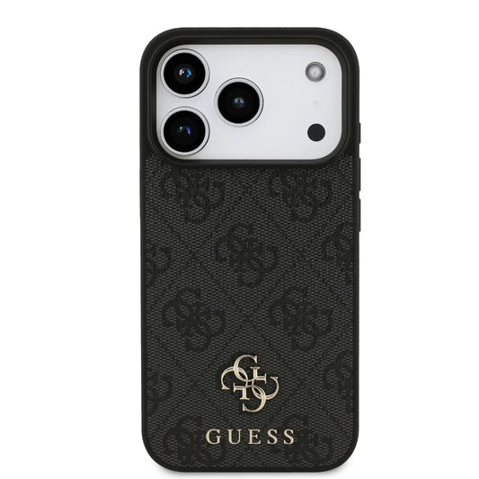 Guess MagSafe 4G PU Leather Case With Small 4G & Classic Metal Logo
