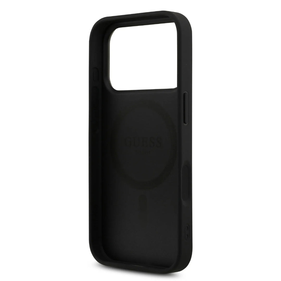 Guess MagSafe 4G PU Leather Case With Triangle Logo
