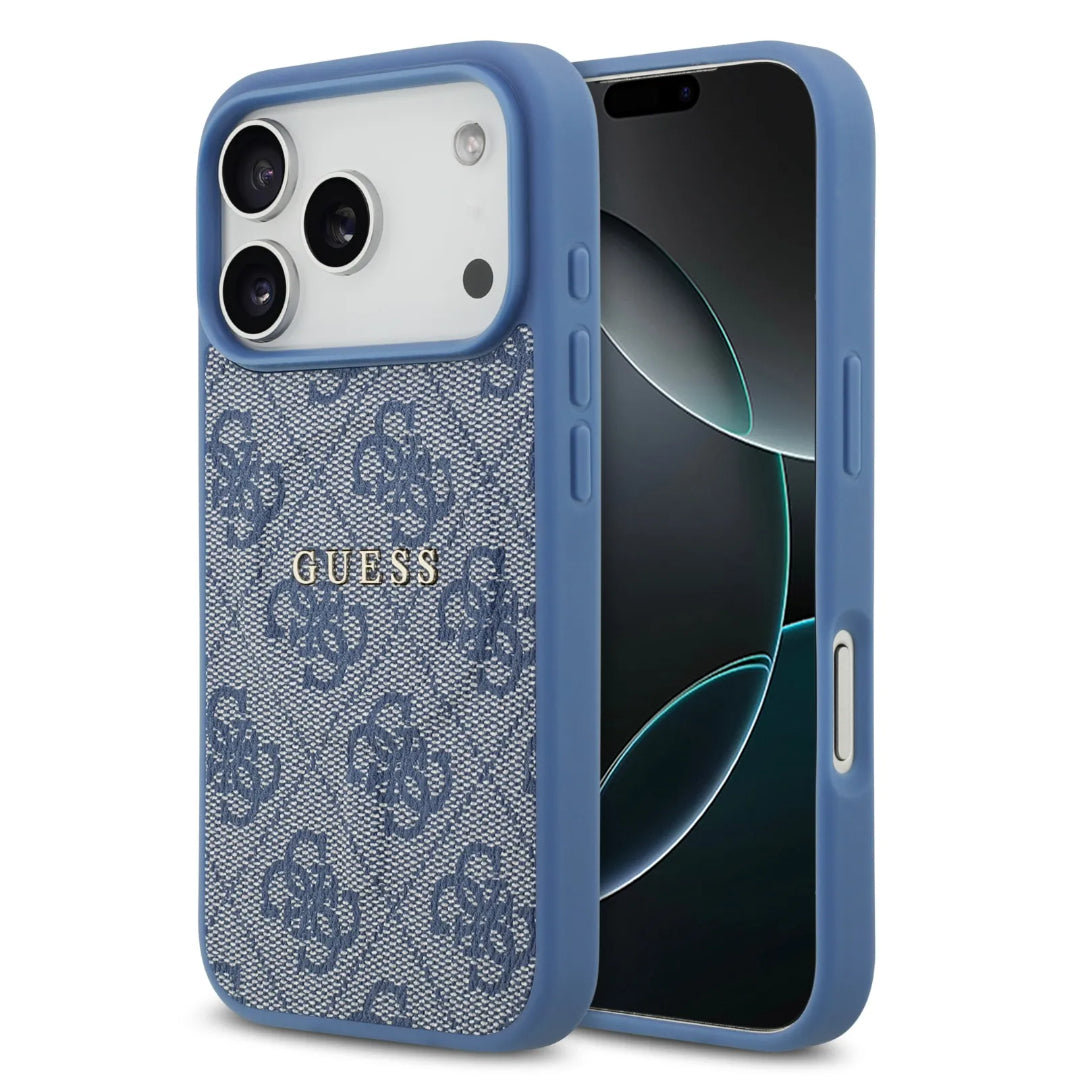 Guess MagSafe PU Leather Case With Big 4G & Classic Logo