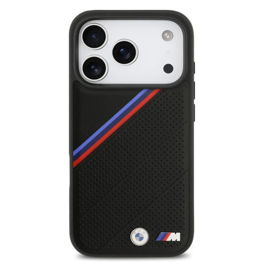 BMW MagSafe PU Seat Shaped Leather Case With Metal Logos