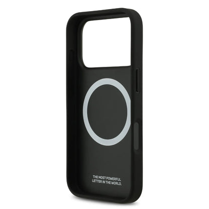 BMW MagSafe PU Seat Shaped Leather Case With Metal Logos