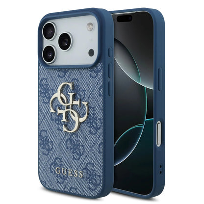 Guess MagSafe PU Leather Case With Big 4G & Classic Logo
