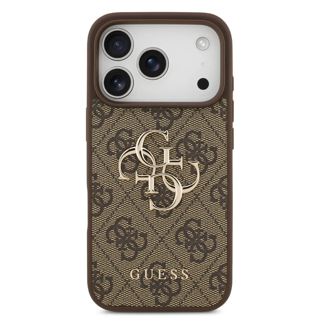 Guess MagSafe PU Leather Case With Big 4G & Classic Logo