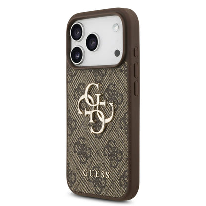 Guess MagSafe PU Leather Case With Big 4G & Classic Logo