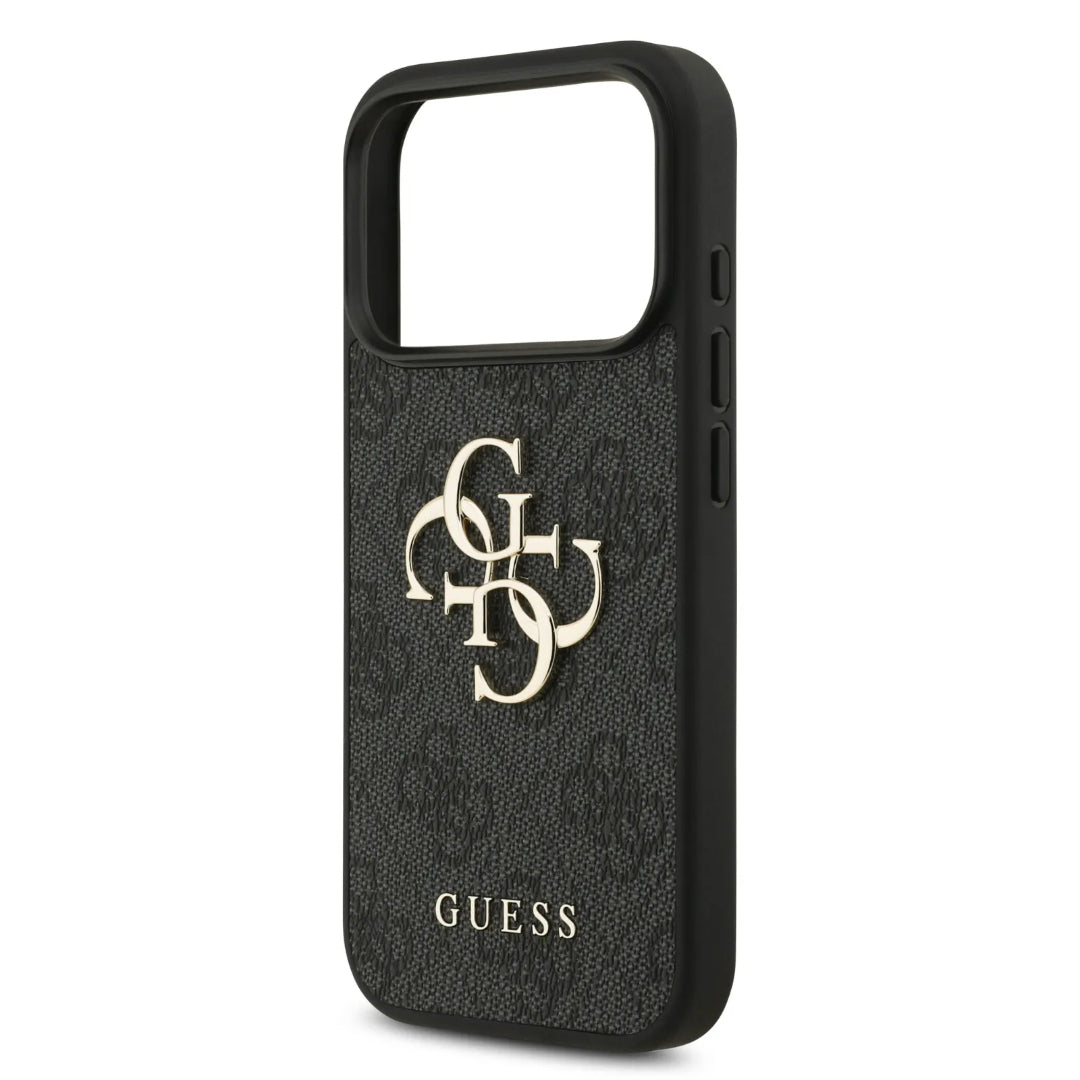 Guess MagSafe 4G PU Leather Case With Small 4G Logo & Lanyard