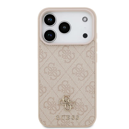 Guess MagSafe 4G PU Leather Case With Small 4G & Classic Metal Logo