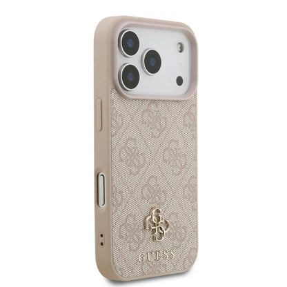 Guess MagSafe 4G PU Leather Case With Small 4G & Classic Metal Logo