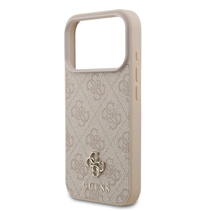 Guess MagSafe 4G PU Leather Case With Small 4G & Classic Metal Logo