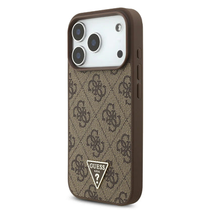 Guess MagSafe 4G PU Leather Case With Small 4G Logo & Lanyard