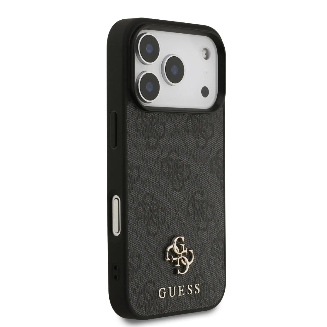 Guess MagSafe 4G PU Leather Case With Small 4G & Classic Metal Logo