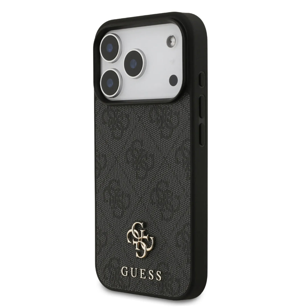 Guess MagSafe 4G PU Leather Case With Small 4G & Classic Metal Logo
