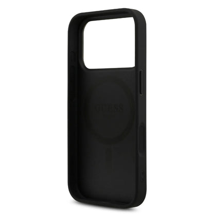 Guess MagSafe 4G PU Leather Case With Triangle Logo