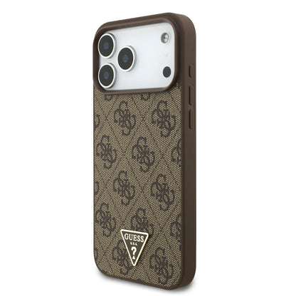 Guess MagSafe 4G PU Leather Case With Small 4G Logo & Lanyard