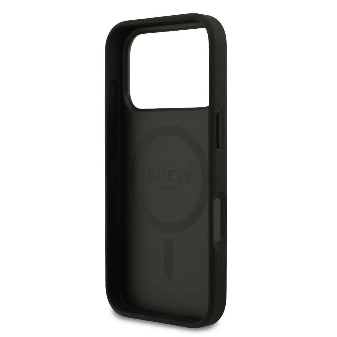 Guess MagSafe PU Leather Case With Big 4G & Classic Logo