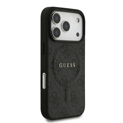Guess MagSafe 4G PU Leather Case With Classic Logo