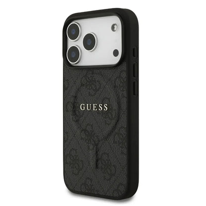 Guess MagSafe 4G PU Leather Case With Classic Logo