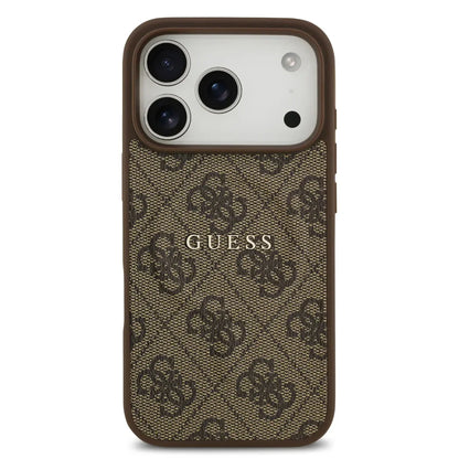 Guess MagSafe 4G PU Leather Case With Classic Logo