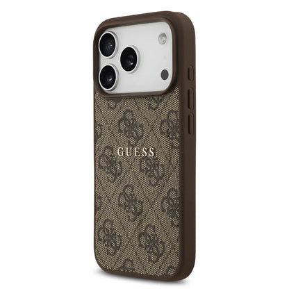 Guess MagSafe 4G PU Leather Case With Classic Logo