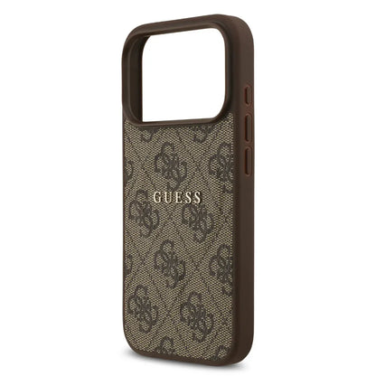 Guess MagSafe 4G PU Leather Case With Classic Logo