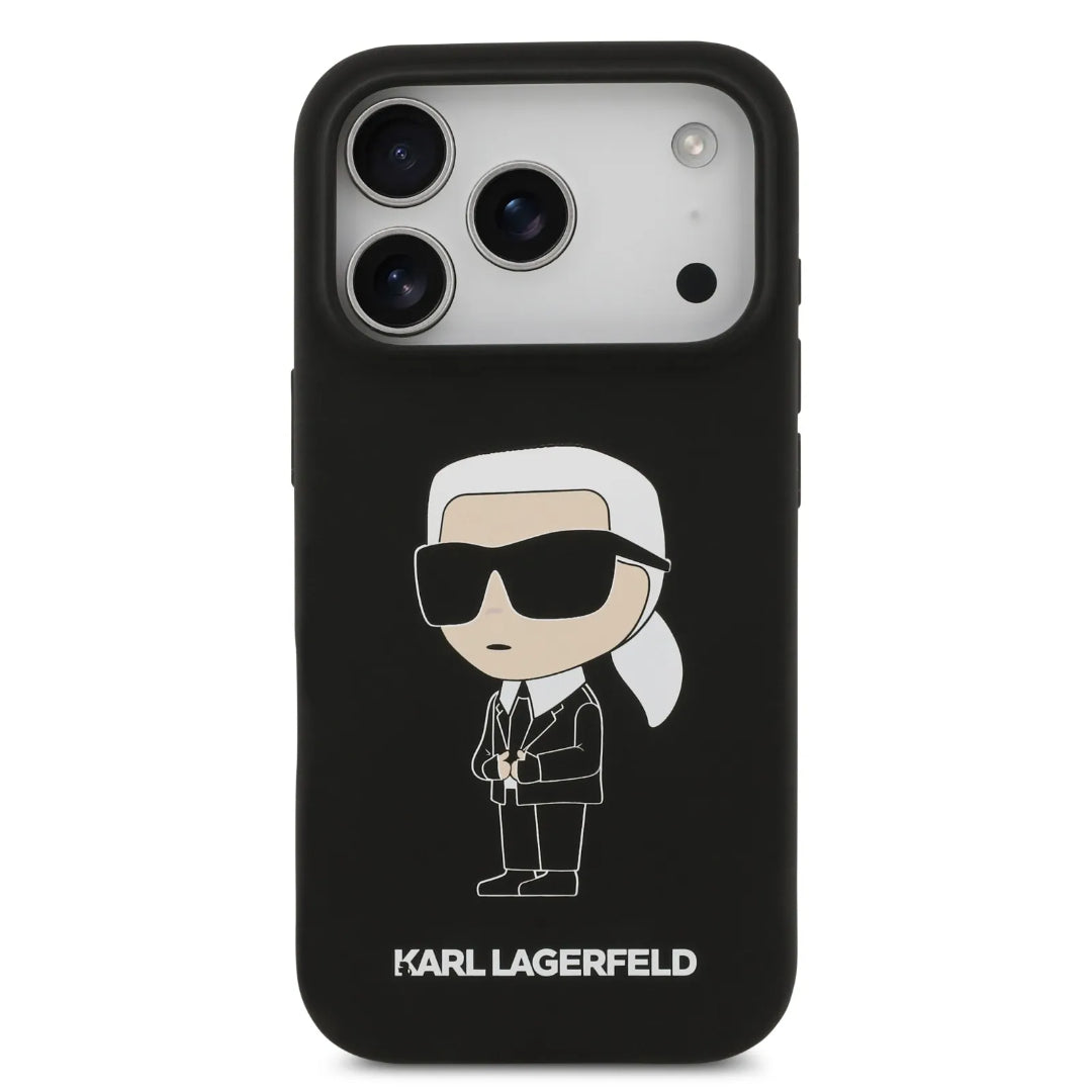 Karl Lagerfeld Liquid Silicone Case With Ikonik NFT Logo