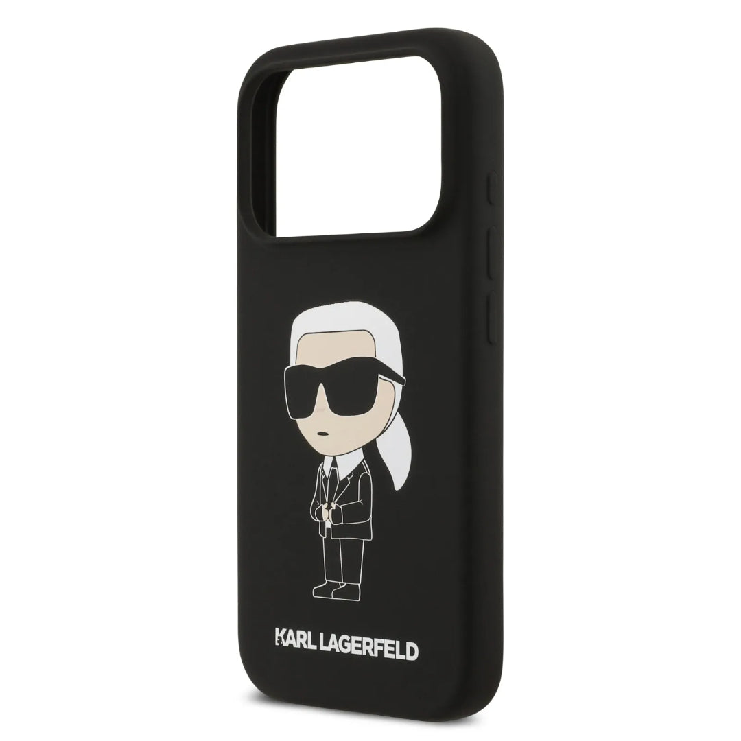 Karl Lagerfeld Liquid Silicone Case With Ikonik NFT Logo