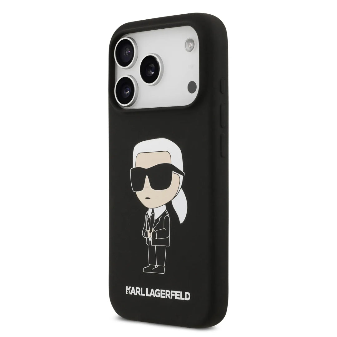 Karl Lagerfeld Liquid Silicone Case With Ikonik NFT Logo