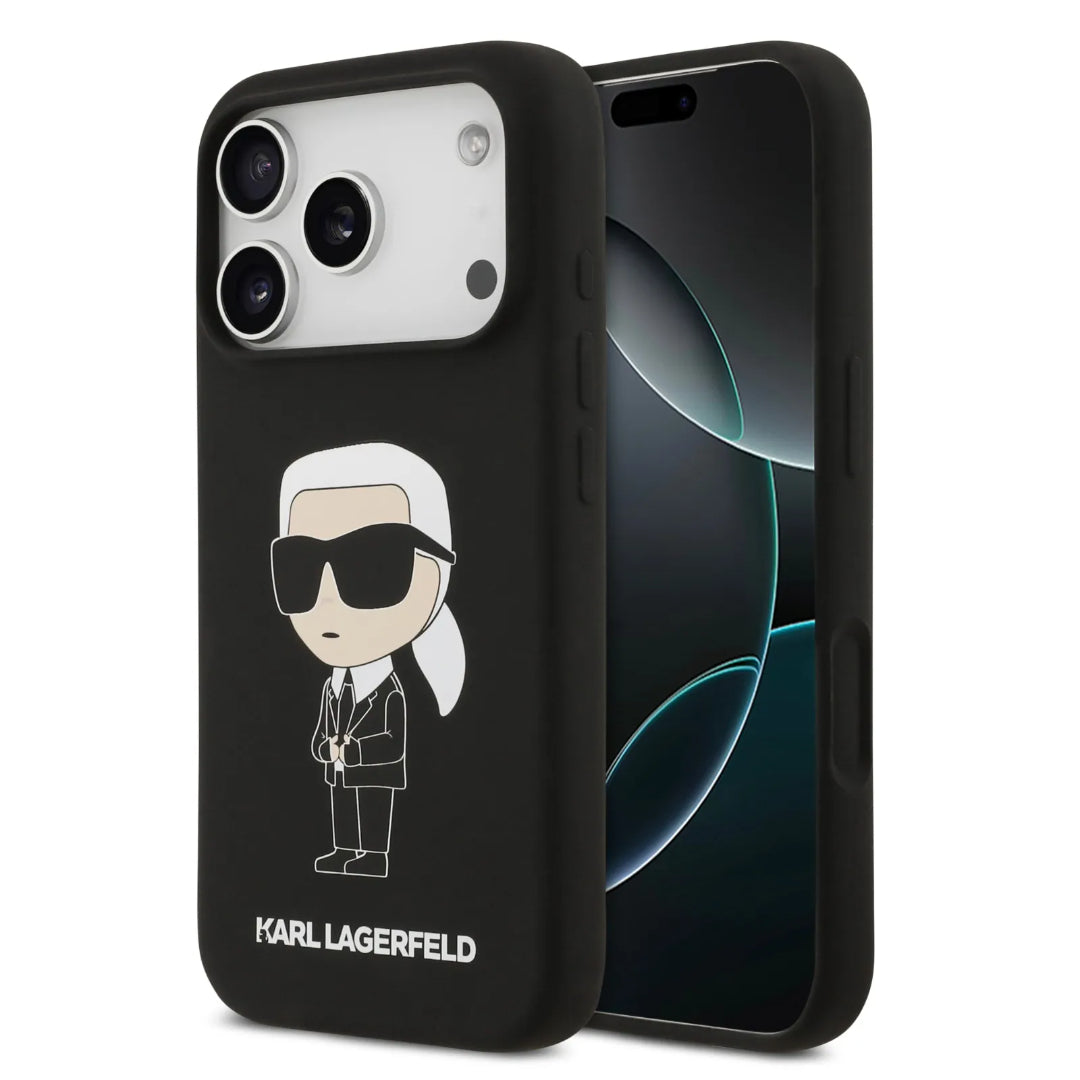 Karl Lagerfeld Liquid Silicone Case With Ikonik NFT Logo