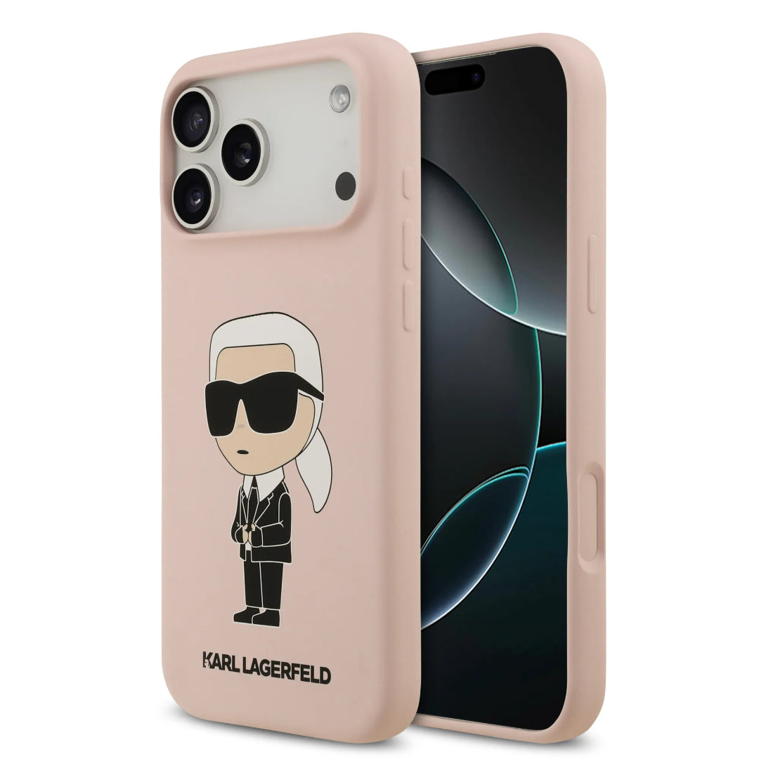 Karl Lagerfeld Liquid Silicone Case With Ikonik NFT Logo