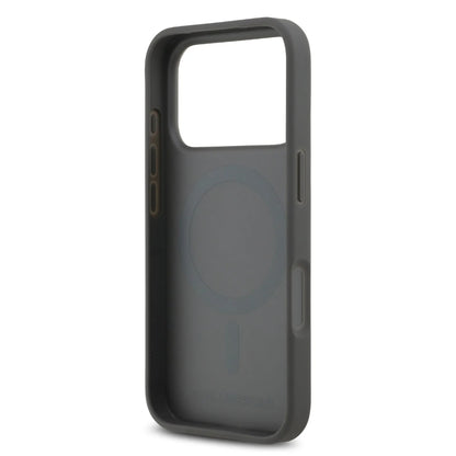 Karl Lagerfeld MagSafe PU Case With Karl RSG Logo Buttons