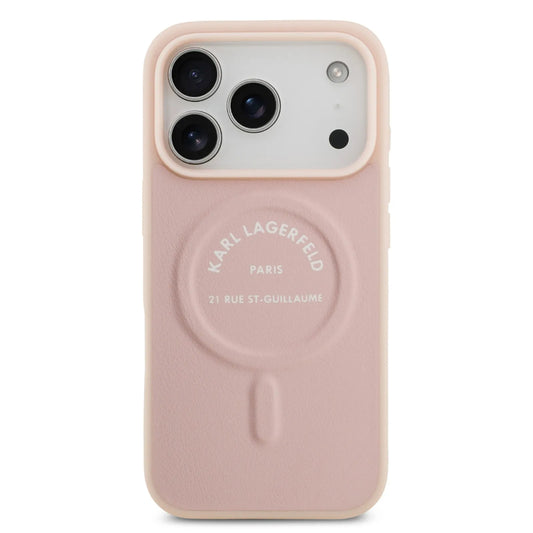 Karl Lagerfeld MagSafe PU Case With Karl RSG Logo Buttons