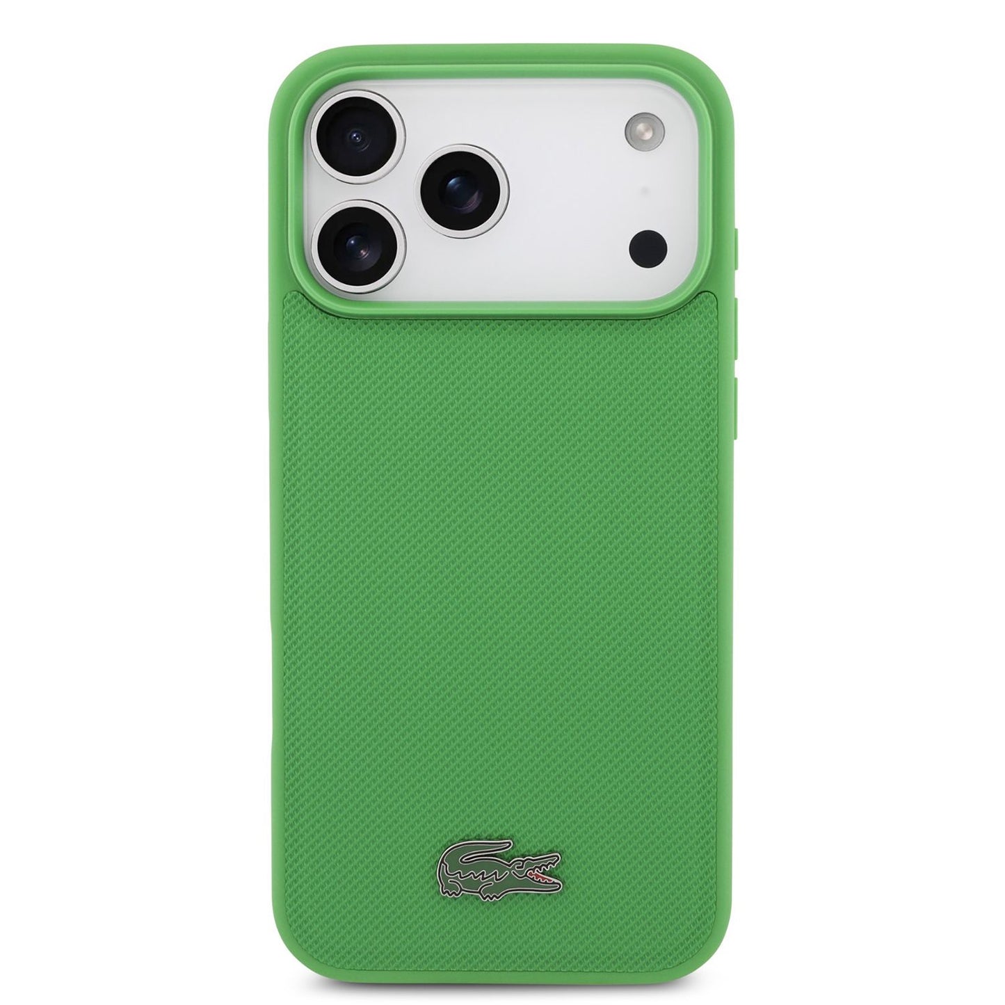 Lacoste MagSafe PU Leather Hard Case With Iconic Petit Pique Logo